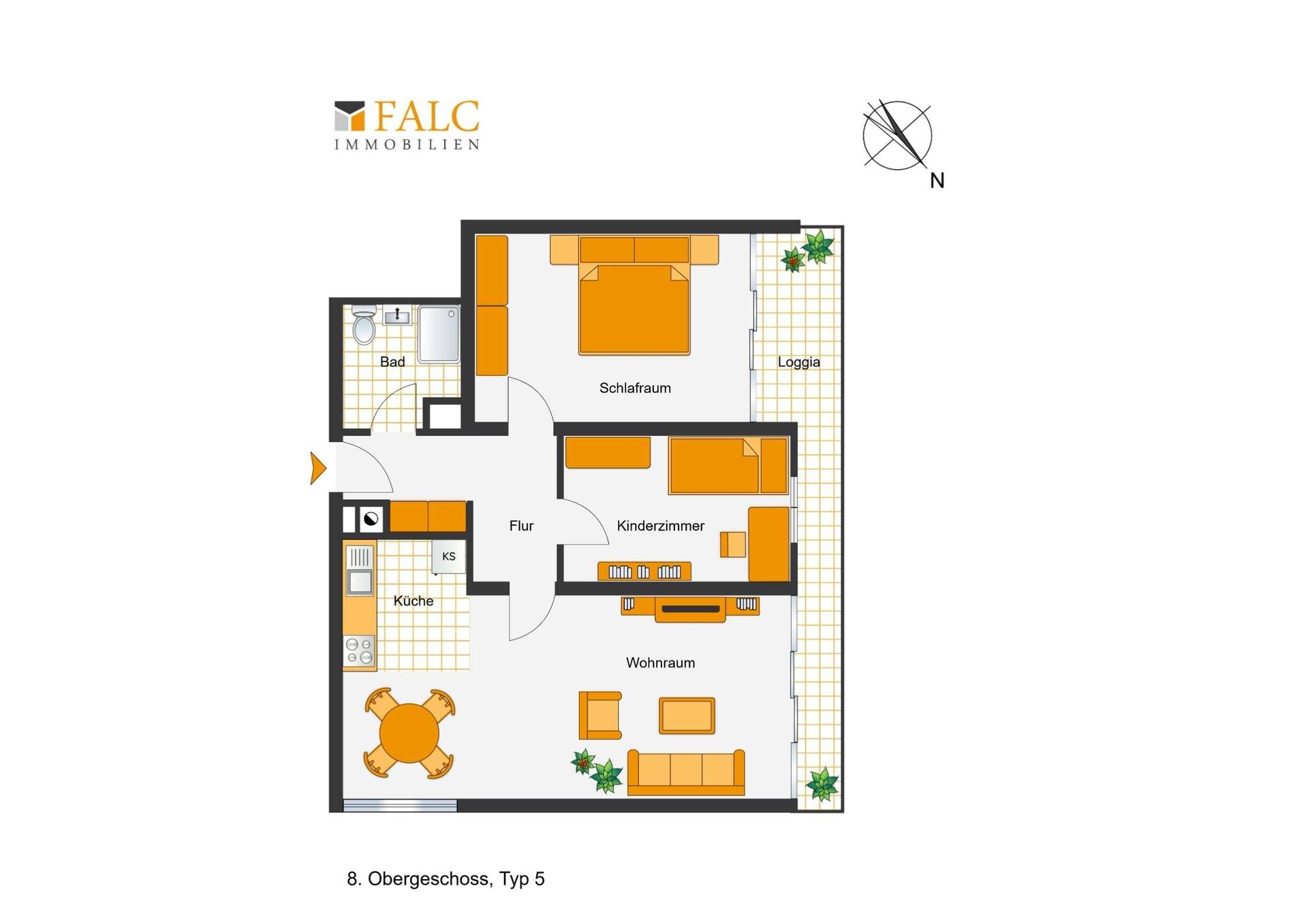FALC Grundriss